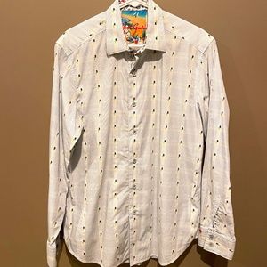ROBERT GRAHAM- Men's Long Sleeve Shirt